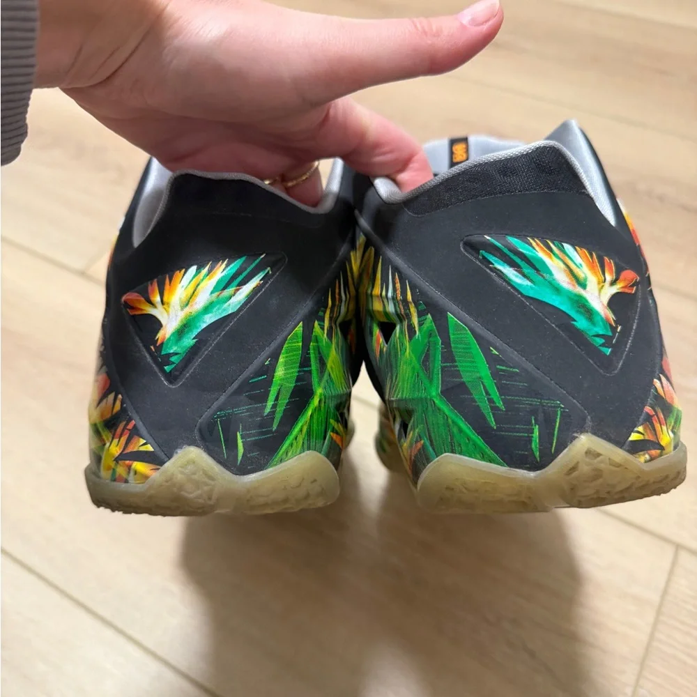 Nike LeBron 11 'Everglades' basketball shoes size 12 - Picture 6 of 7
